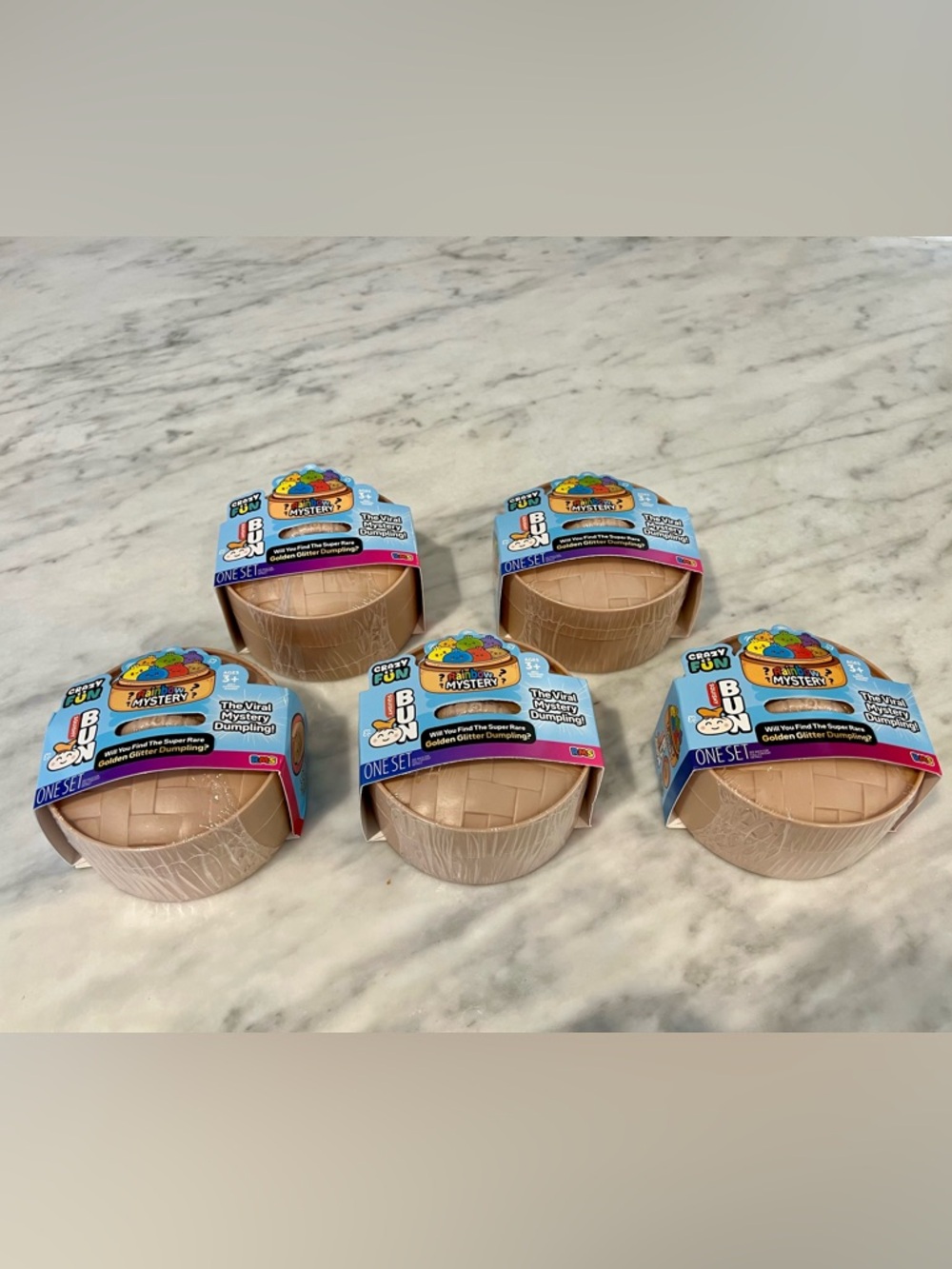 Authentic Viral Mystery Dumplings - Set of 5 - NEW & UNOPENED